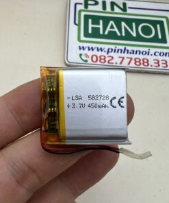 Pin đồng hồ định vị 3.7V Lithium-Polymer 582728
