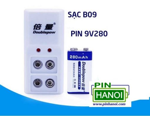 Sạc 2 pin 9V Doublepow DP-B09