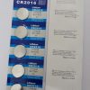 Vỉ 5 Pin cúc áo Lithium CR2016