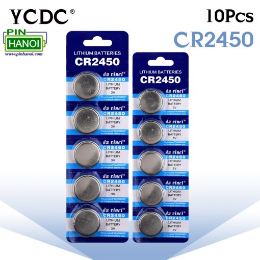 Pin cúc áo Lithium CR2450 3V