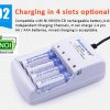 Sạc 4 pin viên DoublePow DP-B02