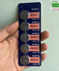 Vỉ 5 Pin cúc áo Sony Lithium CR2032