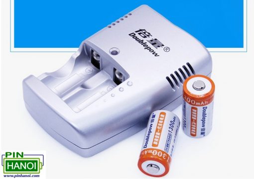 Bộ sạc 2 pin sạc CR123A DoublePow DP-K15