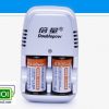 Bộ sạc 2 pin CR2 DoublePow DP-K13