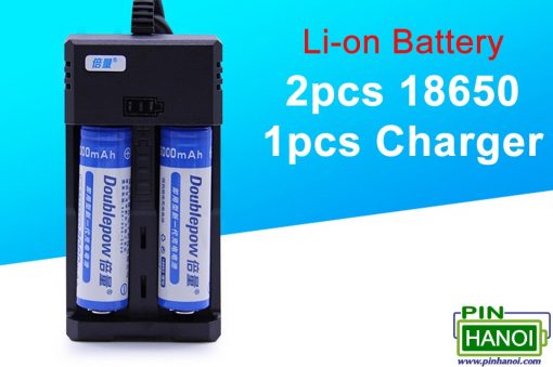 Sạc pin 2 viên 18650 DoublePow DP-K65