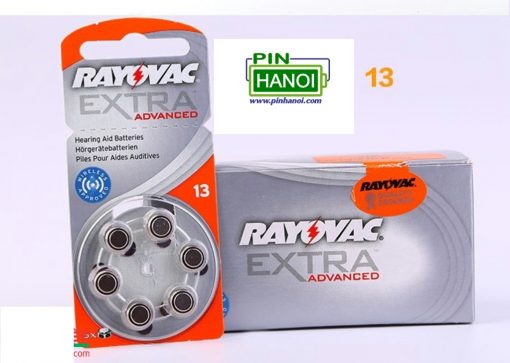 Pin máy trợ thính Rayovac A13 Extra Advanced