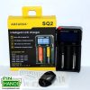 Sạc đa năng  Adeaska SQ2 LCD hiển thị dung lượng pin có chức năng sạc dự phòng