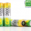 Bộ 2 viên Pin tiểu sạc GP AA 2600