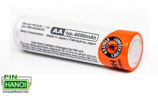 Bộ 2 viên Pin tiểu sạc Sony AA 4600