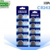 Pin cúc áo Da Vinci Lithium CR2430