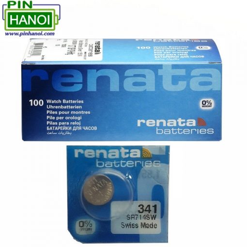 Pin cúc áo Renata SR714 - 341