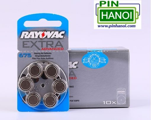 Pin máy trợ thính Rayovac A675 Extra Advanced
