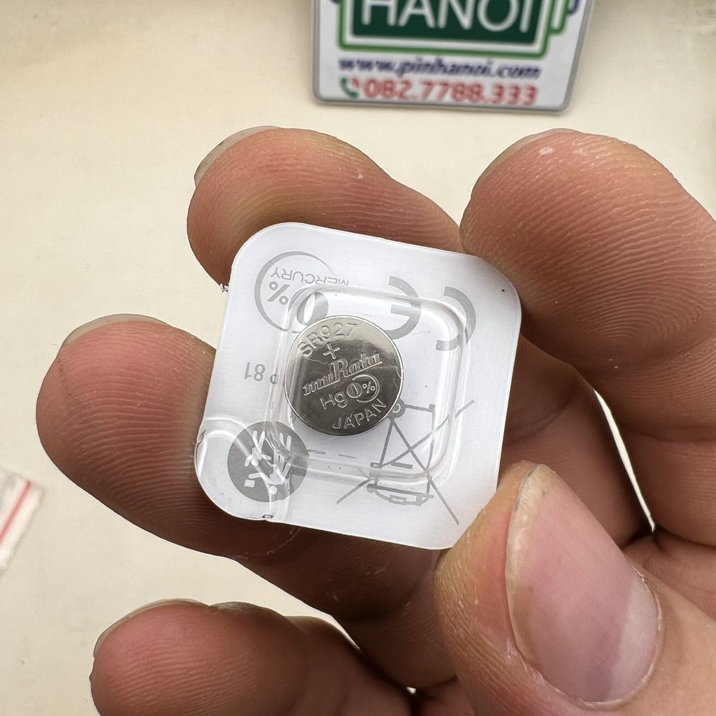 Pin cúc áo MuRata Sony Silver Oxide bạc SR927SW - 395 - 399