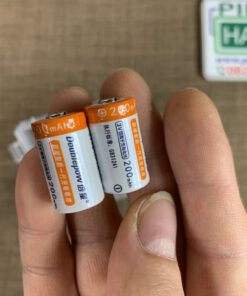 Bộ 02 Pin sạc DoublePow CR2