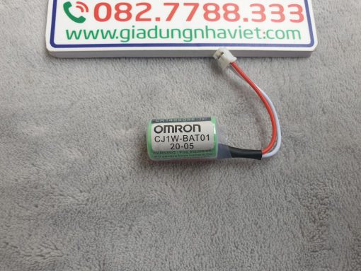 Pin OMRON CJ1W-BAT01 CP1H CP1L CR14250SE-R 3V PLC có jack cắm