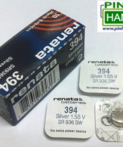 Pin cúc áo Renata Silver Oxide SR936SW - 394 - 380