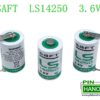 Pin nuôi nguồn tương thích SAFT LS14250 Thông Số Kỹ Thuật & Những Điều Cần Biết