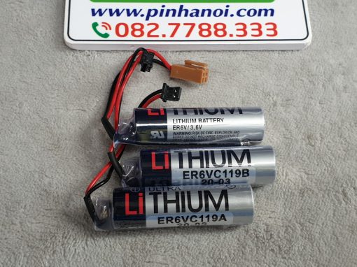 Pin Toshiba ER6V 3.6V ER6VC119A ER6VC119B có jack cắm