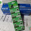 Vỉ 10 viên pin cúc áo Alkaline AG11 – LR721H – 362A