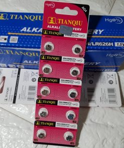 Vỉ 10 viên pin cúc áo Alkaline AG4 – LR626H – 377A