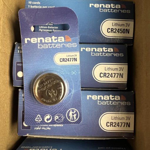 Pin cúc áo Renata CR2477N