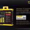 Sạc 4 pin đa năng thông minh Nitecore SC4 đo dung lượng