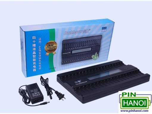 Sạc pin 40 viên màn hình LCD DoublePow DP-K50