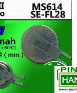 Pin SII Seiko 3V MS614SE FL28E 3.4mAh