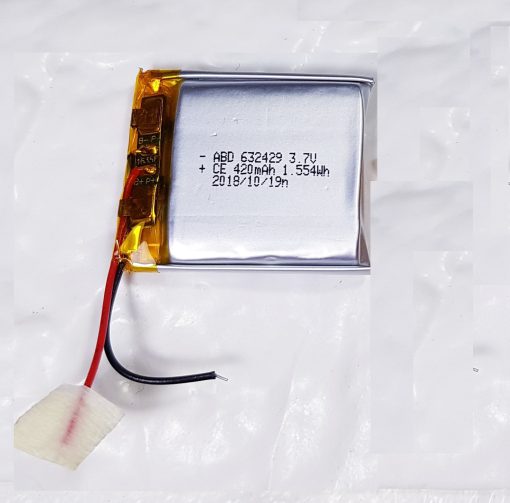 Pin đồng hồ định vị DF25 DF31 DF34 3.7V Lithium-Polymer 632429