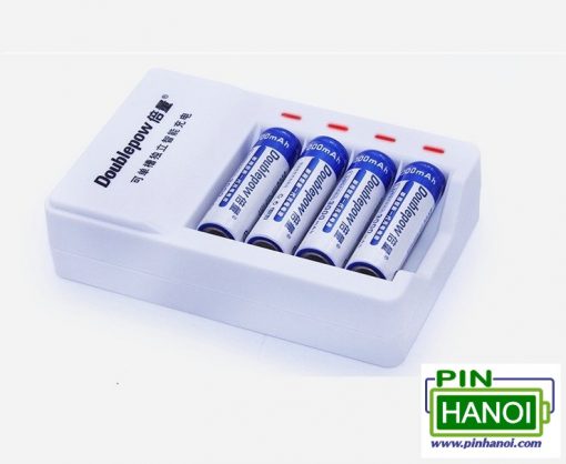 Bộ sạc pin tiểu pin đũa 4 viên DoublePow DP-K11
