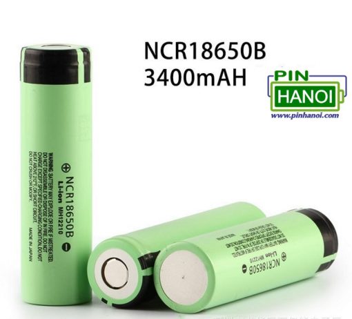 Pin sạc cực phẳng Panasonic NCR18650B 3400mAh