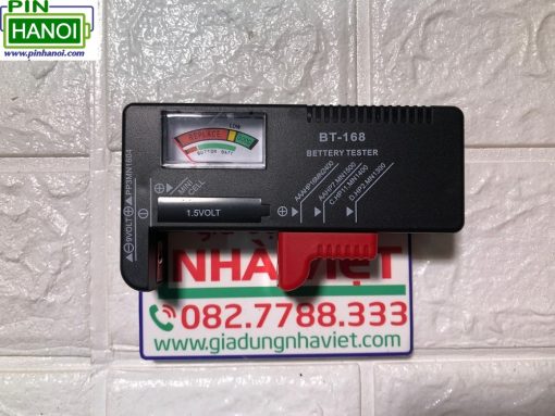 Máy kiểm tra pin BT-168 tương thích Pin AAA AA C D - Pin 9V - Pin cúc áo