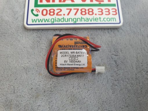 Pin nuôi nguồn MR-BAT6V1 Maxell 2CR17335A WK17 6V 1650mAh