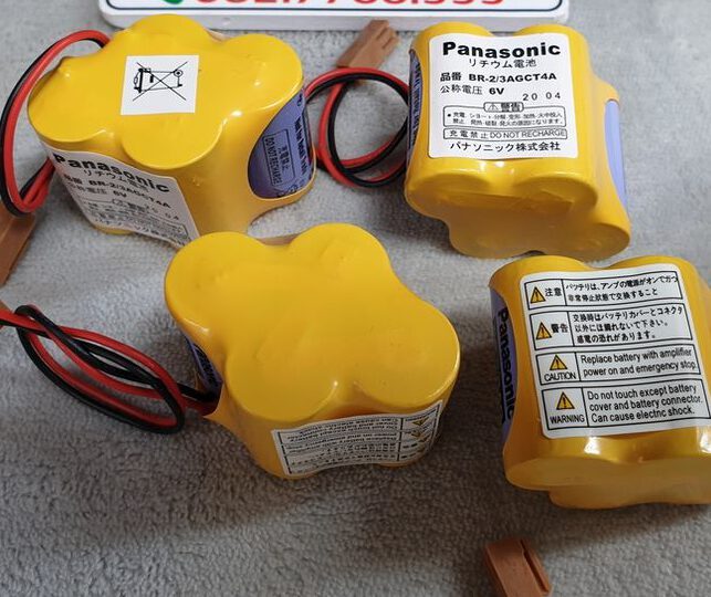 Pin nuôi nguồn Panasonic BR-2/3AGCT4A Lithium PLC 6V A98L-0031-0025 Thông số kỹ thuật