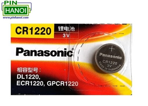 Pin cúc áo Panasonic Lithium CR1220