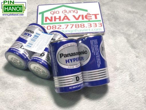 Bộ 2 pin đại D R20 Panasonic Hyper Carbon R20UT 1.5V