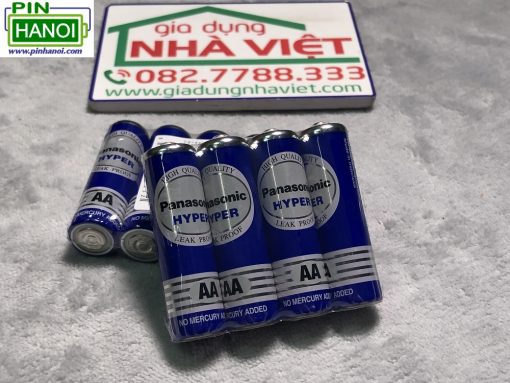 Bộ 4 pin than tiểu AA Panasonic Hyper Carbon R6UT 1.5V