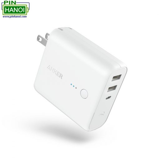 Pin dự phòng tích hợp đầu cắm điện PowerCore Fusion 5000 - Chính hãng Anker Việt Nam