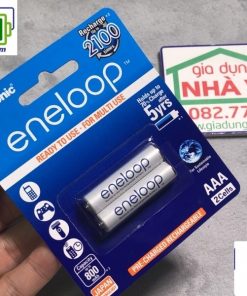 Vỉ 2 Pin Sạc AAA Eneloop 800mAh 2100 lần sạc BK-4MCCE - Panasonic Việt Nam