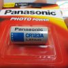 Pin máy ảnh Panasonic CR123A 3V vỉ 1 viên