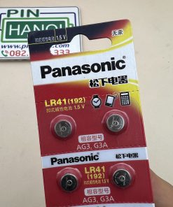 Vỉ 10 Pin cúc áo Panasonic AG3 - LR41 - 192