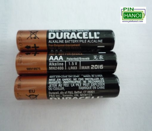 Bộ 2 pin đũa AAA Duracell MN2400 LR03 1.5V