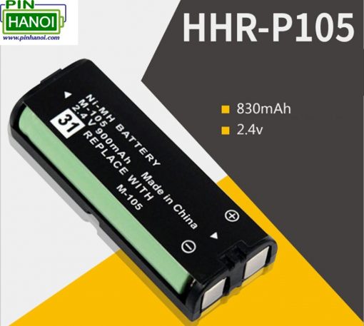 Pin điện thoại kéo dài Panasonic HHR-P105 2.4V