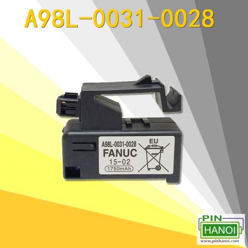 Pin Lithium FANUC A98L-0031-0028 A02B-0323-K102 1750mAH