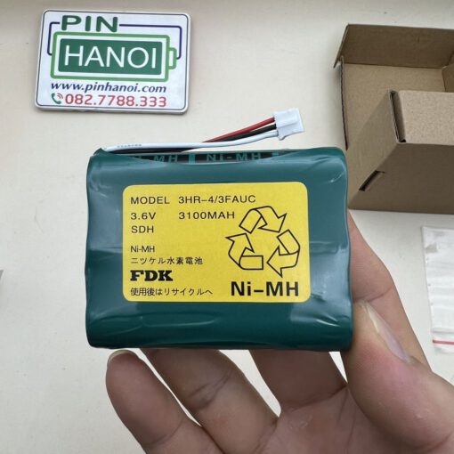 Pin nuôi nguồn FDK 3HR-4 3FAUC 3.6V 3100mah IAI AB-7 3HR-AAC