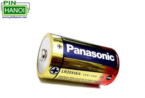 Pin Panasonic LR20.D LR20XWA Alkaline 1.5v Made in Belgium A98L-0031-0005