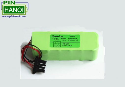 Pin nuôi nguồn Sanyo Cadnica 12N -1700SCK 14.4V 1700MAH
