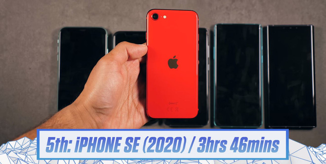 Bài thử nghiệm pin cho thấy iPhone SE 2020 là một nỗi thất vọng lớn ngay cả khi bạn không hay sử dụng tác vụ nặng - Ảnh 4. Bài thử nghiệm pin cho thấy iPhone SE 2020 là một nỗi thất vọng lớn ngay cả khi bạn không hay sử dụng tác vụ nặng - Ảnh 4.