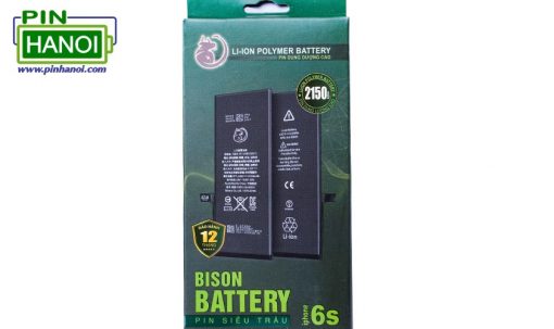 Pin điện thoại iPhone 6S dung lượng cao Bison battery pin siêu trâu