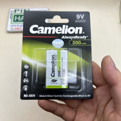 Pin sạc 9V 200mAh Camelion Always Ready NH-9V200ARBP1 Ni-MH